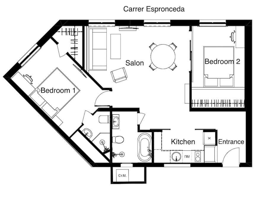 Poblenou Park Apartment Barcelona